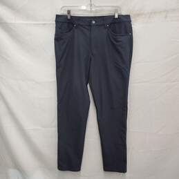 Lululemon Athletica MN's 5 Pocket Charcoal Casual Pants Size 34 x 29