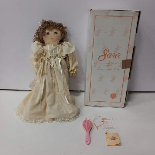 Collectible Baby Porcelain Doll - IOB image number 1