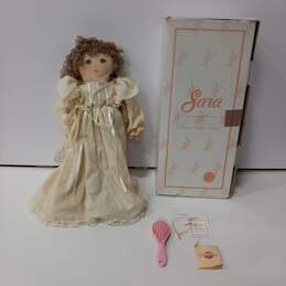 Collectible Baby Porcelain Doll - IOB