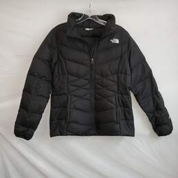 The North Face 550 Full Zip Black Down Jacket Women's Size L