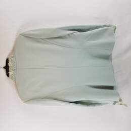 Albert Nipon Evening Women Mint Blazer Jacket M 10 NWT alternative image