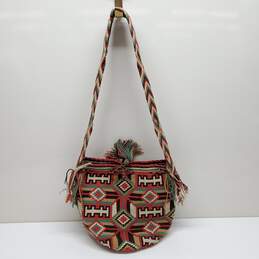 Handmade Bohemian Crossbody Satchel Shoulder Multicolored Bag