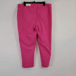 Chico's Women Bahamian Pink Crop Pant Sz3 NWT alternative image
