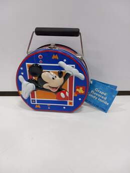 Disney Mickey Mouse Tin Lunch Box NWT