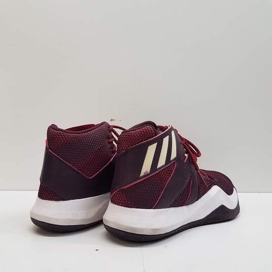 Adidas Crazy Bounce Men's 9 Red High Top Basketball US 9 image number 4