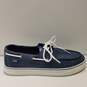 Chaps By Ralph Lauren Navy Leather Dock Boat Shoes Men's Size 11 M image number 1