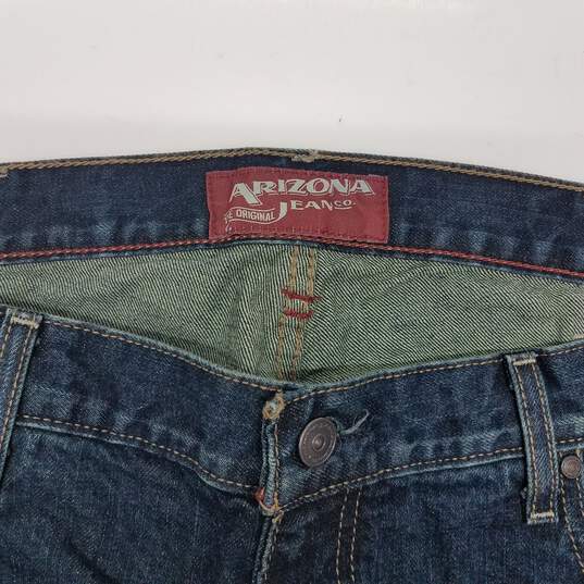 Buy the Arizona Jeans Co Straight Fit Original Bootcut Jeans Adult Size  W38xL32 NWT | GoodwillFinds