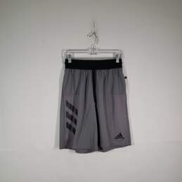 Mens Regular Fit Aeroready Elastic Waist Pull-On Athletic Shorts Size Medium