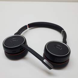 Jabra HSC040W Evolve 75 Wireless Bluetooth Headphones (Untested) No Dongle