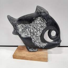 Vintage Austin Productions The Fish Sculpture by Klara Sever