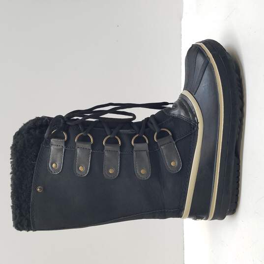Arctic Ridge Black Snow Boots Mens Shoe Size 6M image number 1