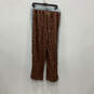 NWT Womens Brown Long Sleeve Full-Zip Jacket And Pants Two Piece Set Size L image number 5