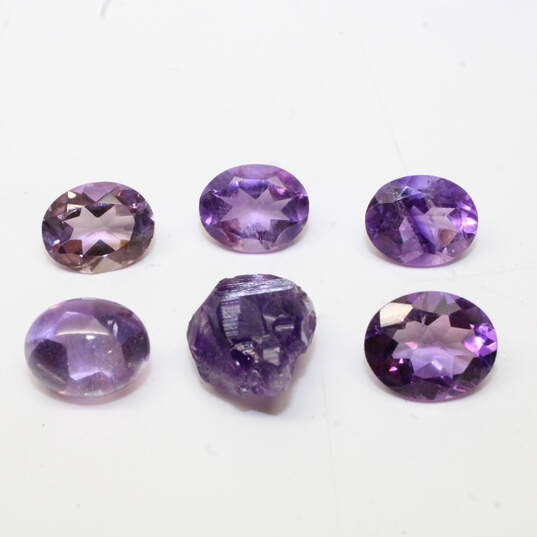 Assortment of Loose Amethyst Stones - 176.35cttw. image number 5
