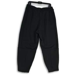 Adidas Mens Black Elastic Waist Tapered Leg Pull-On Jogger Pants Size Large alternative image