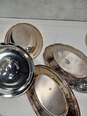 7PC Assorted Stainless Silver-plated Serving Dinning Bundle image number 4