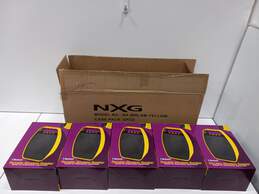 Box Of 5 NXG Technology Bluetooth Portable Wireless Yellow Speakers NIB