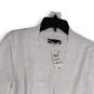 NWT Womens White Long Sleeve Open Front Cardigan Sweater Size Medium image number 3