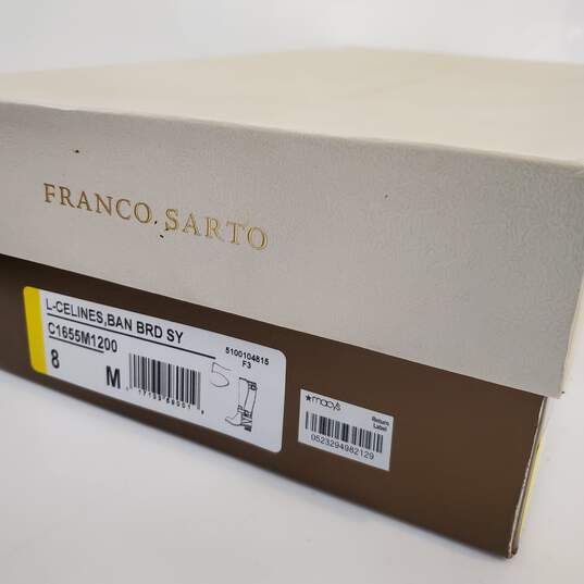 Franco Sarto L-Celines Knee High Leather Boots W/Box Size 8M image number 6
