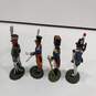 4pc Bundle of Assorted DelPrado Hand Painted Soldier Figurines image number 1