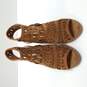 Yoki Women's Noila Perforated Peep Toe Boots Size 6.5 image number 5