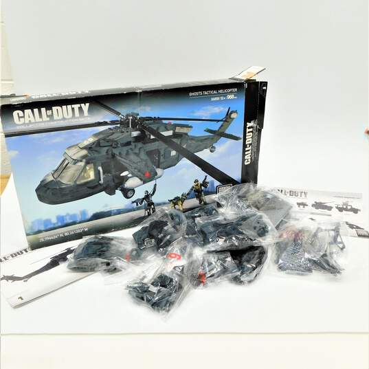 Mega Bloks Call of Duty Ghosts Tactical Helicopter 06858 Sealed image number 1