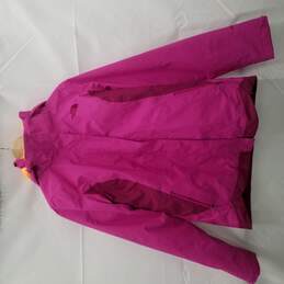 Pink North Face Fuzzy Jacket - Size Small