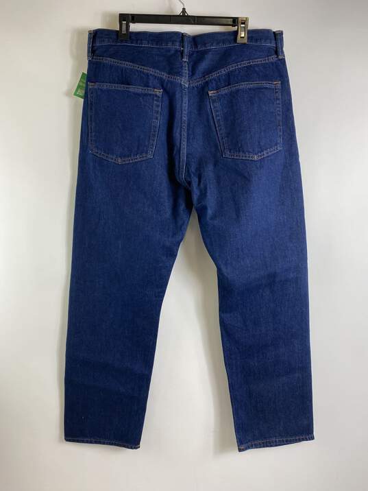 GAP Men Blue Denim Jeans 36 NWT image number 2