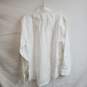 Nordstrom Trim Fit White Button Up Shirt Size 15.5/32-33 image number 2
