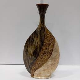Faux Marble Ceramic Decorative Vase