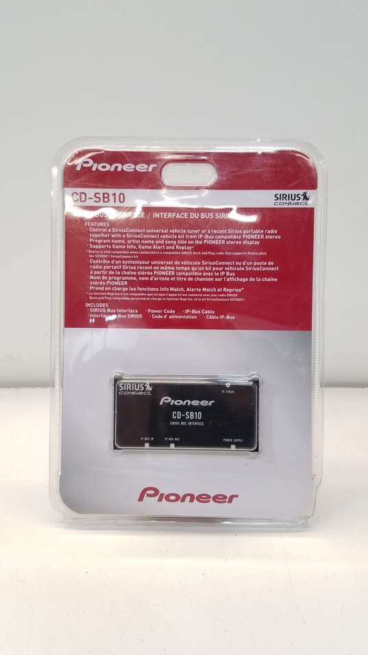 Pioneer CD-SB10 Sirius Bus Interface Satellite Radio Adapter image number 1