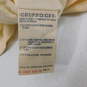 Giorgio Armani Le Collezioni Cream Zipped Long Sleeve Jacket with Sleeveless Cream Sheath Dress Women's Suit Set Size 8 with COA image number 14