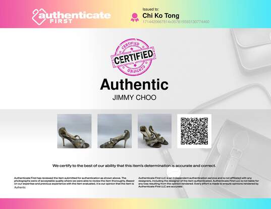 Authentic Jimmy Choo Pump Heel W 7 image number 7