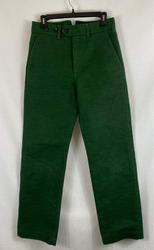 Frank Leder Green Pants - Size Medium image number 1