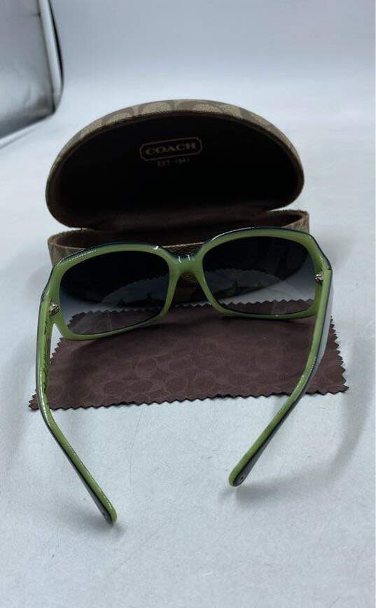 Coach Green Sunglasses - Size One Size image number 4