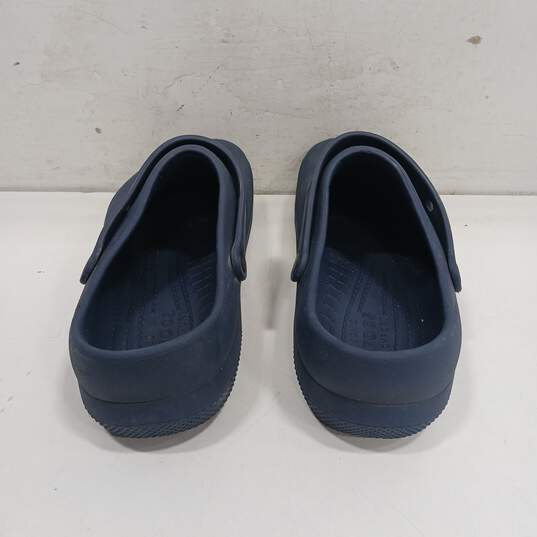 Iconic Men's Blue Crocs Comfort Size 13 image number 3