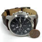 Designer Fossil Grant Chronograph FS4812 Silver-Tone Analog Wristwatch image number 2