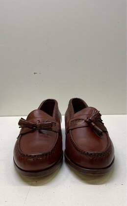 Allen Edmonds Brown Leather Maxfield Tassel Loafers Men's Size 11.5 alternative image
