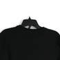 Womens Black Printed Long Sleeve Crew Neck Pullover Sweatshirt Size XS image number 4
