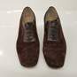 Salvatore Ferragamo Brown Suede Pointed Loafer Pumps Women's Size 6 image number 2