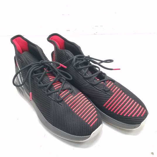 Adidas D Rose 9 Black Scarlet Men's Athletic Sneaker Size 12 image number 3