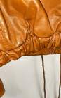 Golden State Women Brown Leather Jacket S image number 5