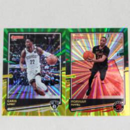 2020-21 Dunryss Basketball Orange/Green/ Yellow Laser Cards Westbrook alternative image