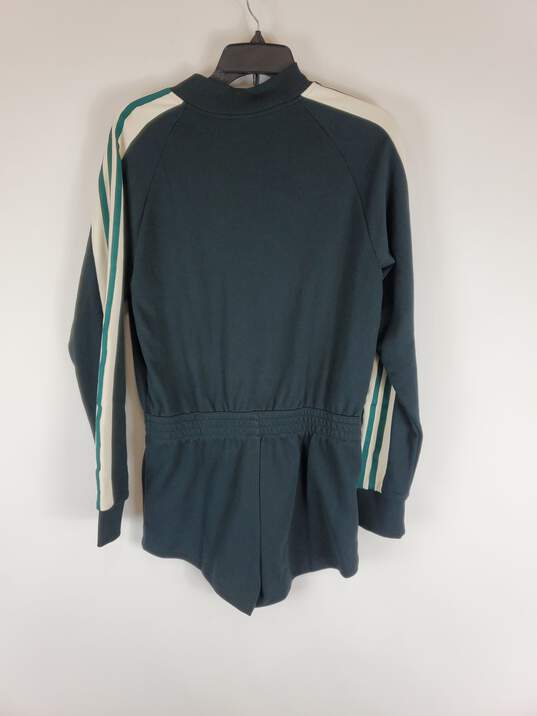 Adidas Women's Green Short Jumpsuit S NWT image number 2