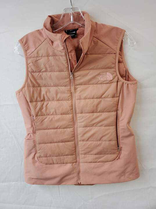 The North Face Pink Puffer Vest Womens Size S image number 1