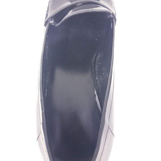 Michael Kors Patent Leather Buchanan Loafer Pumps Black 7 image number 7