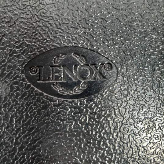 Lenox Metal Silver Platter Triangular Shaped Tray image number 3