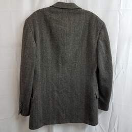 Evan-Picone Men's Brown/Beige Herringbone Wool Sport Coat Blazer Size 39R alternative image