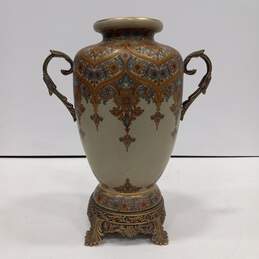 Vintage Footed  Ornate Vase