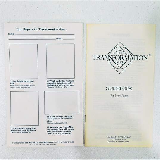 Vintage The Transformation Board Game U.S. Games Systems Inc W/Angel Deck image number 9