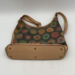 Dooney & Bourke Womens Brown Multicolor Adjustable Strap Hobo Handbag alternative image